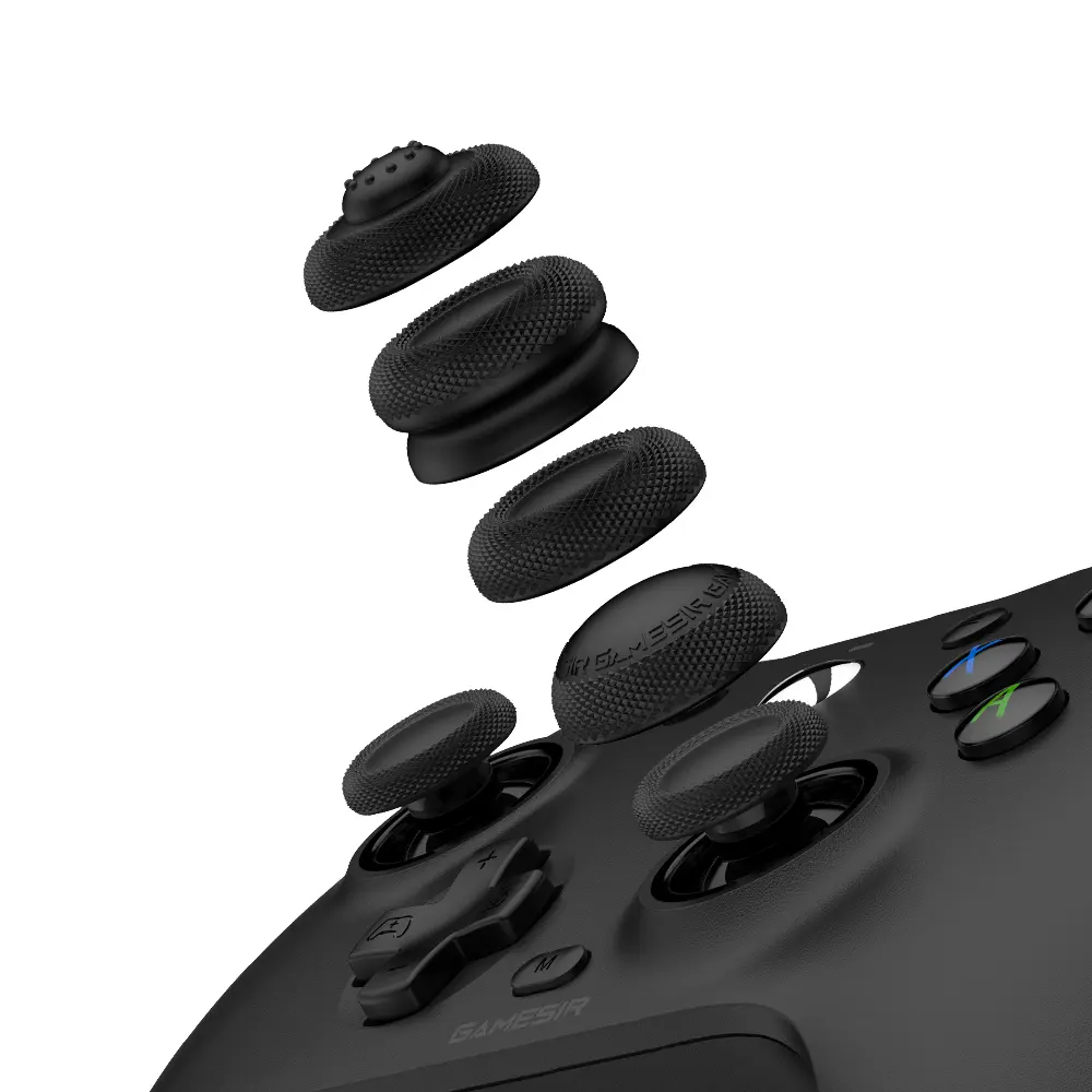 Gamesir 8xSilicon Caps 4 styles  (Black)